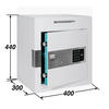 Cofre Jade E-40 com 40x44x30CM Ranhura